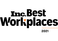 inc. best workplaces 2021 logo